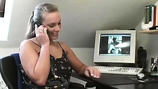 Horny Blonde Fingers Dripping Pussy to Shuddering Orgasm