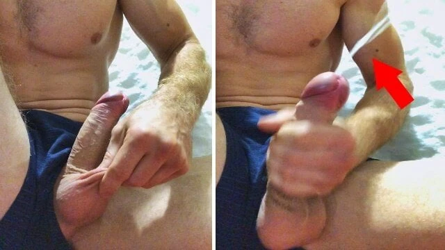 Il ragazzo etero russo viene con grandi carichi