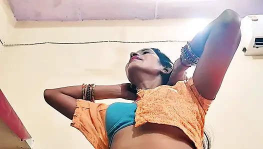 Mera Padosi step sis ke sath Mera room per fuck in Indian village in Hindi audio