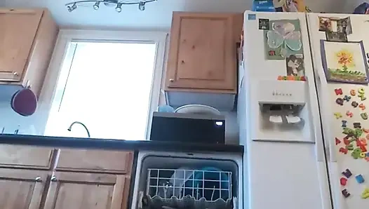 Dees Deep Clean. Dirty Housewife Dee Cleans and Picks up Around Your House with No Pants or Panties on.