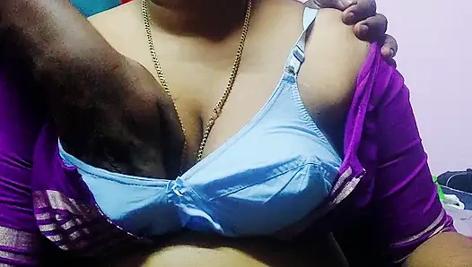 Big boobs horny wife sex with her husband