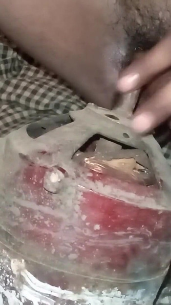 Spectacular moment from "Village ke bhaiya ne gand me fan ka sapt ghusa ke sex kiya hot sexy video"