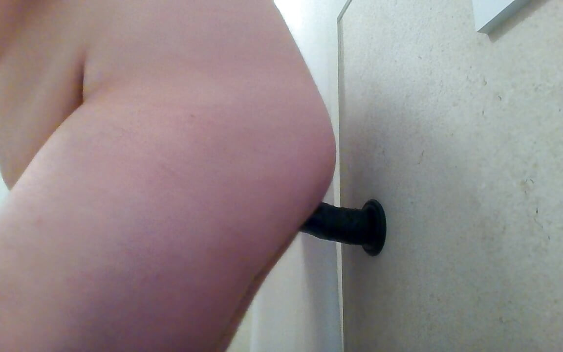 25x5cm Black Cock in my ass