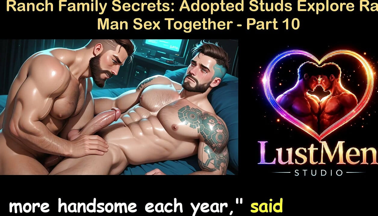 English Audio Gay Sex Story - Ranch Line Secrets Adopted Studs Explore Raw Man Sex Together - Part 10