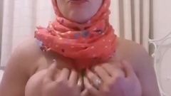 Chubby Arab Step Mom in Hijab 2