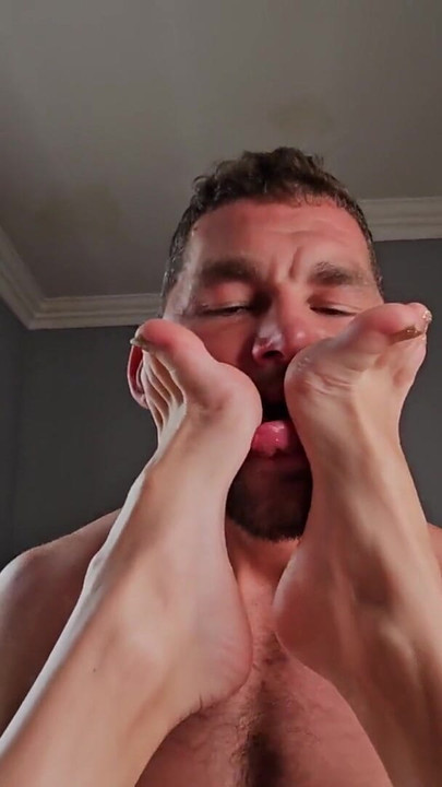 Unforgettable moment from "Female POV foot worship pussy eating creampie"