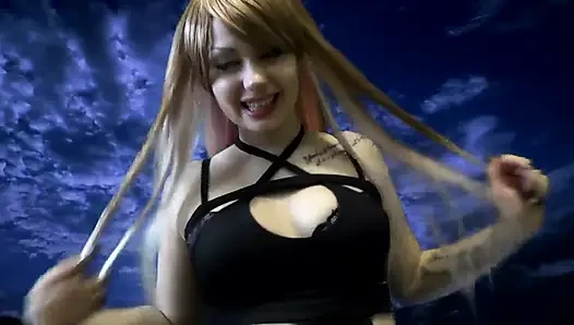 Worship my boobs pig!