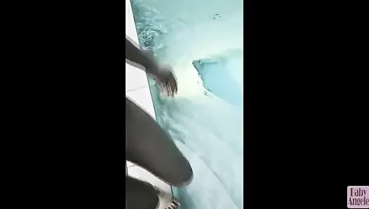 Idol-affäre teil zwei. Nachtfahrt mit Fünf schüssen und creampie-Training