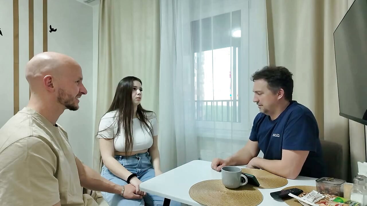 My Stepdad Secretly Watched Me Get Filled with Cum