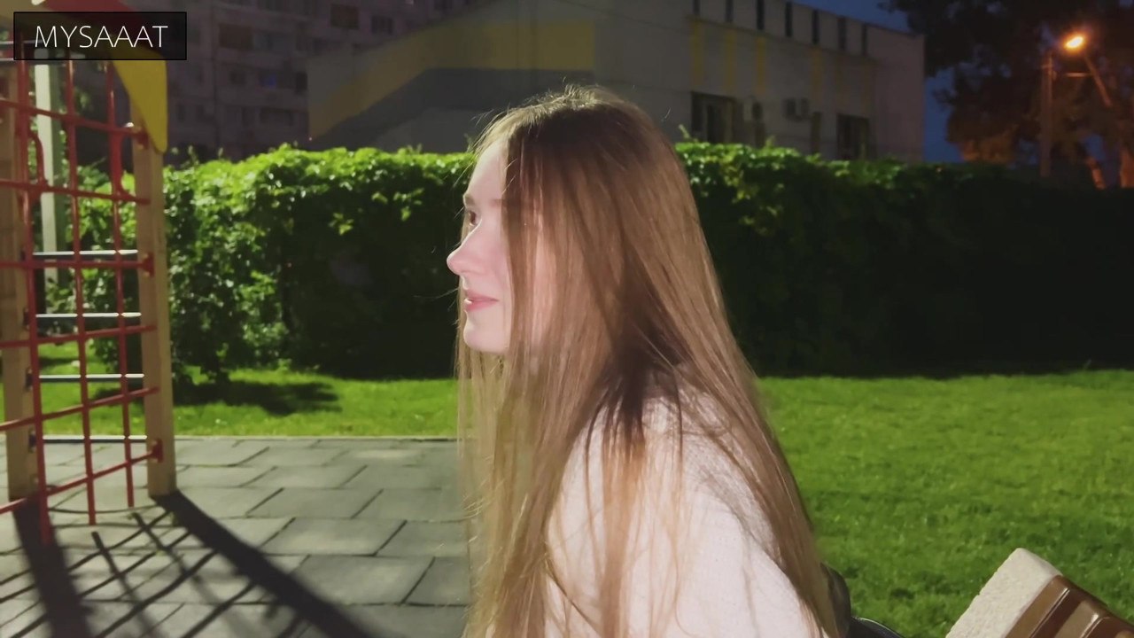 Met a classmate on the street and fucked her on the same day