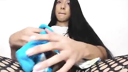 Enorme pik trans klaarkomen zoet
