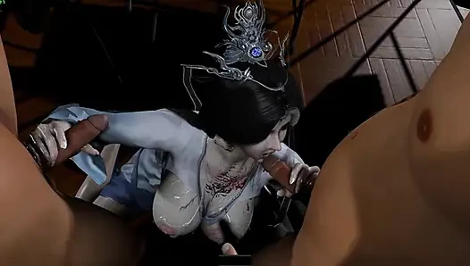 Соблазнение красотки: 3D соблазнительница - 3D анимация, хентай
