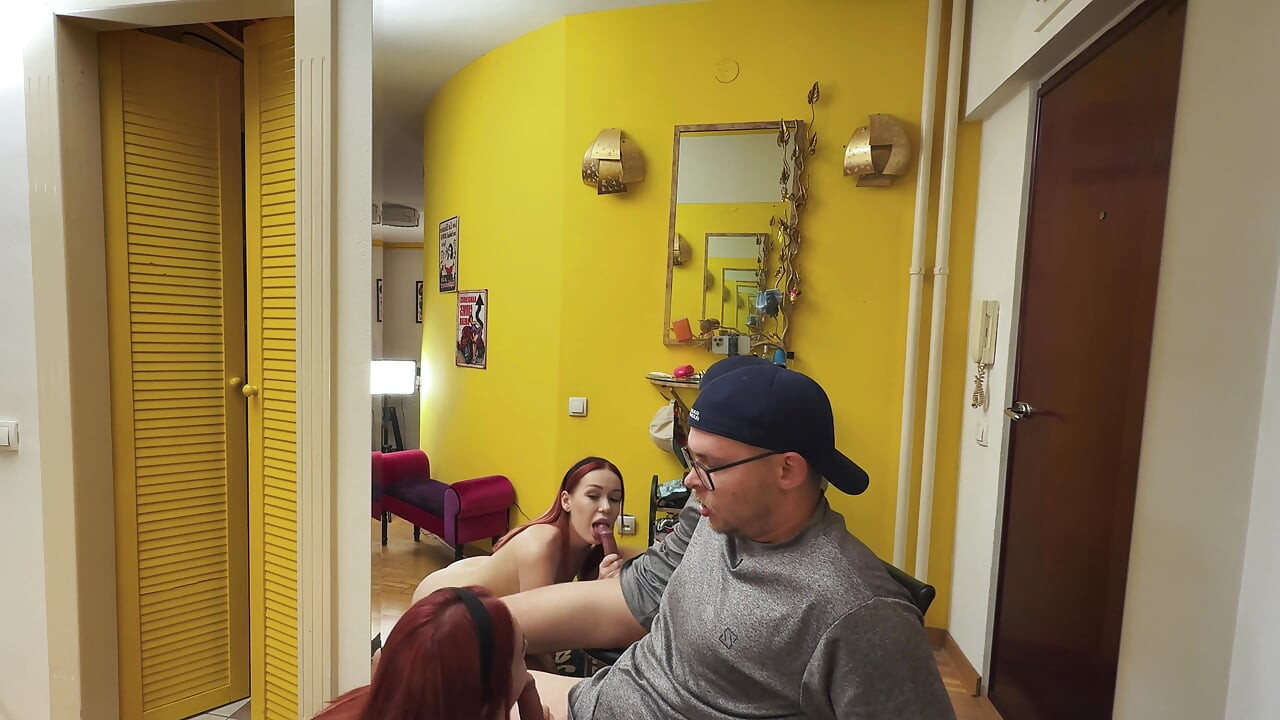 Maćeha hvata polu sina kako drka-pokušaj da ne svršiš!