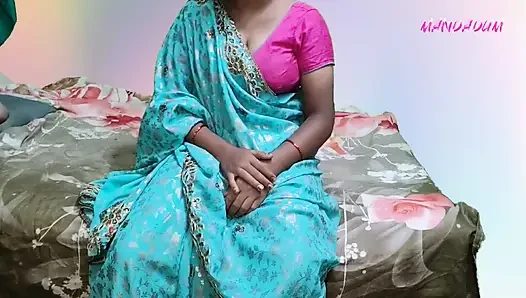 Telugu Haus, Ehefrau, Romantik, Möpse Drücken Jungen Ein
