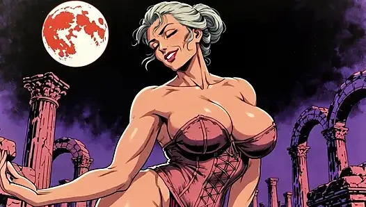 Video kartun ai dark fantasy