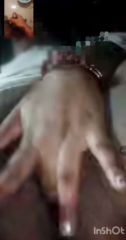 Video call sex with Indian chubby bhabhi full open pussy | Clip 1