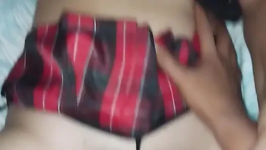 I give my pussy to my husband's boss to pay off the loan. But she comes by accident in my pussy