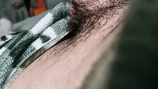 He masturbates now what's at home