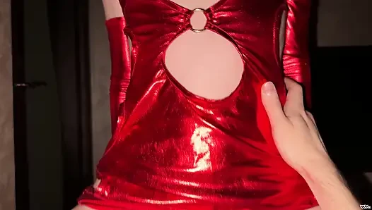 Wet Pussy Babe fucked with a stranger at the party
