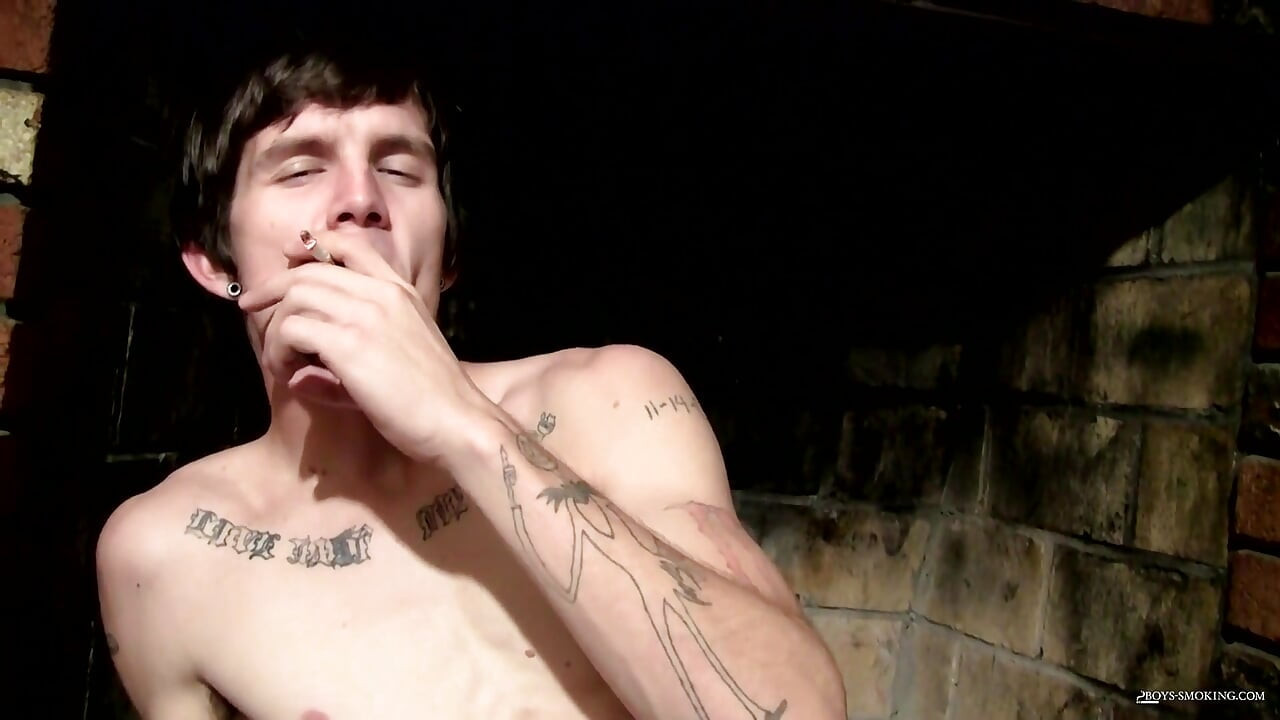 Lex Smokin by the Fireplace