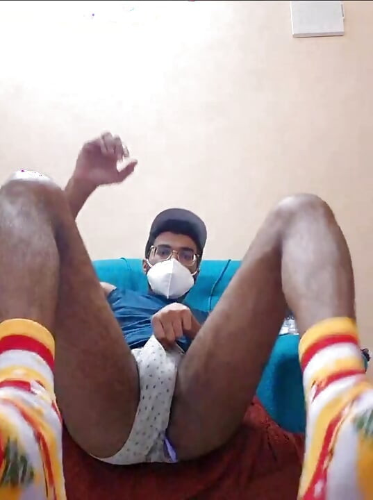 Desi handsome indian webcam anal toy fucks the piss out of him uncontrollably pissing in underwear and cumshot bottomless naked