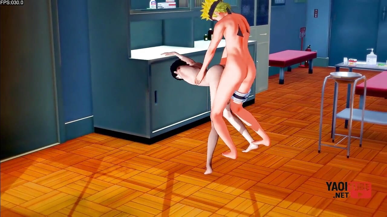 Naruto Yaoi - Naruto đụ Sasuke trong lớp khoa học