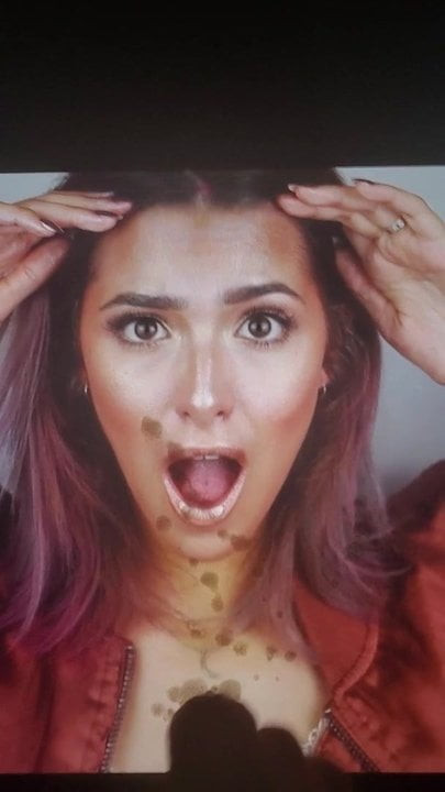 Penghormatan pancutan mani ASMR glow 18