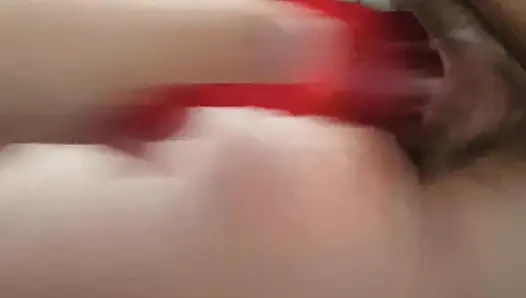 Hard in and out in my tight cunt