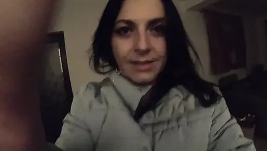 Luxury Fur Coats and Military Downjacket Masturbation with Dirty Talk