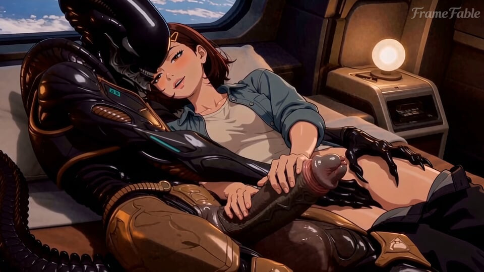 A Xenomorph Took My Virginity - 2K 60FPS Alien First Time Anime Story - Part 1