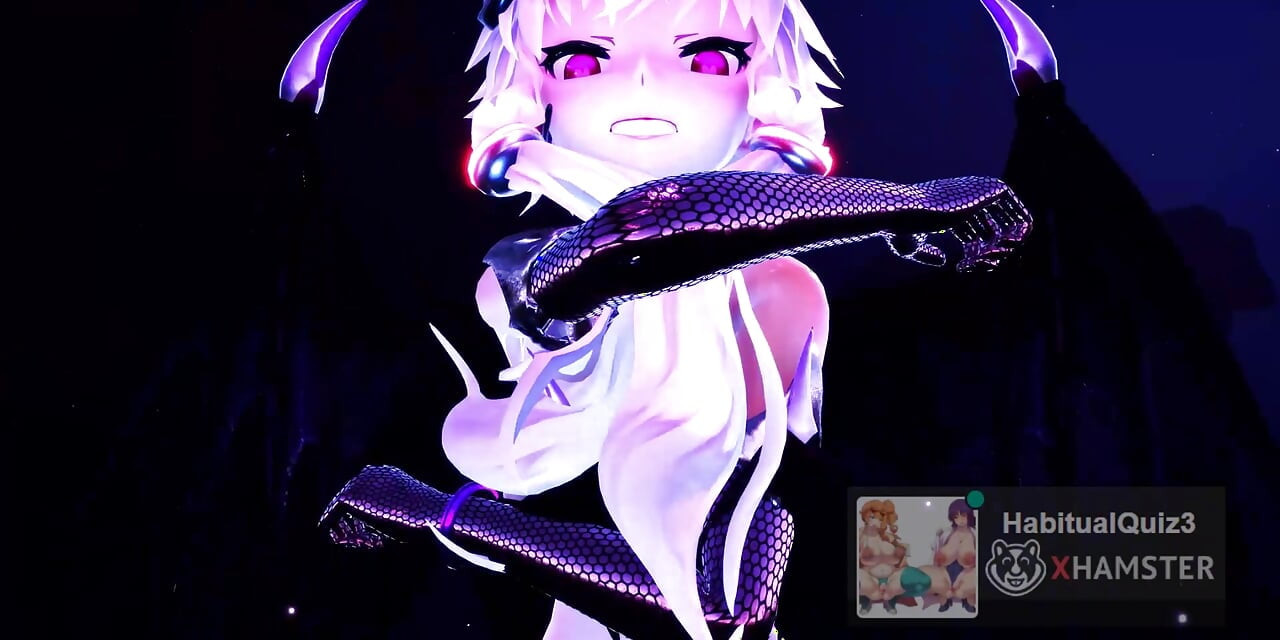 Yukari Succubus Roki Halloween mmd r18 dance 3d hentai ahegao milf bdsm