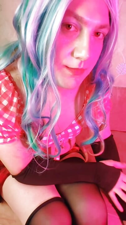 Medusa Görünümü Sissy Pretty Pinky