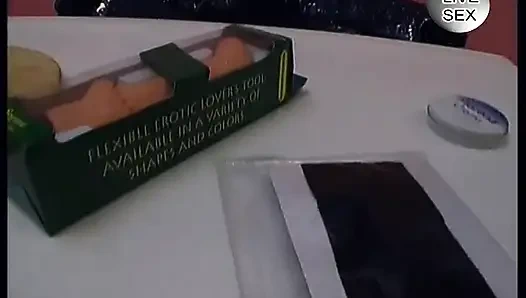 Blonde teen in pantyhose gets fucked from behind