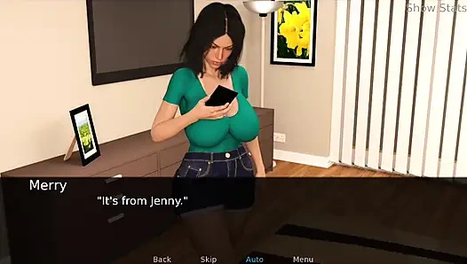 Projekt heiße ehefrau - Jenny half Merry, sich anzuziehen