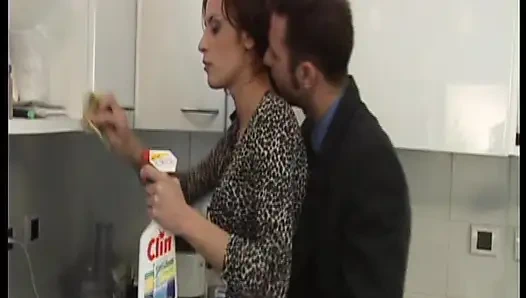 Ginger German MILF Housewife with Naturals Gets Pounded at