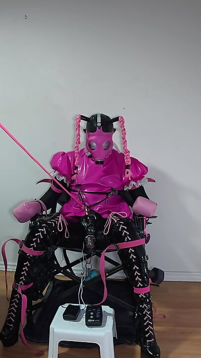 Chair Bound Sissy Maid