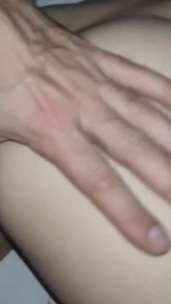 Stunning moment from "Amateur homemade video with 40 years couple"