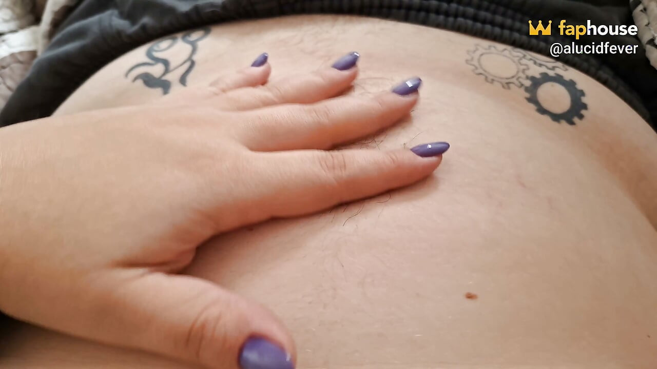 Worship My Hairy BBW Bellybutton