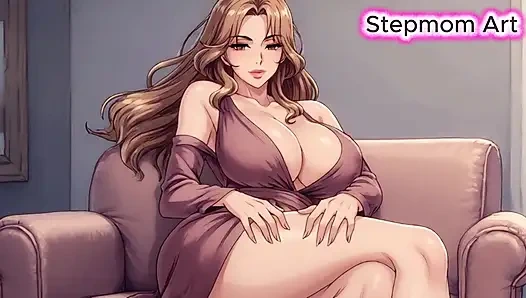 JOI Stepmom Hot Stepmother - Come with me 100% You'll cum - Dirty Talk