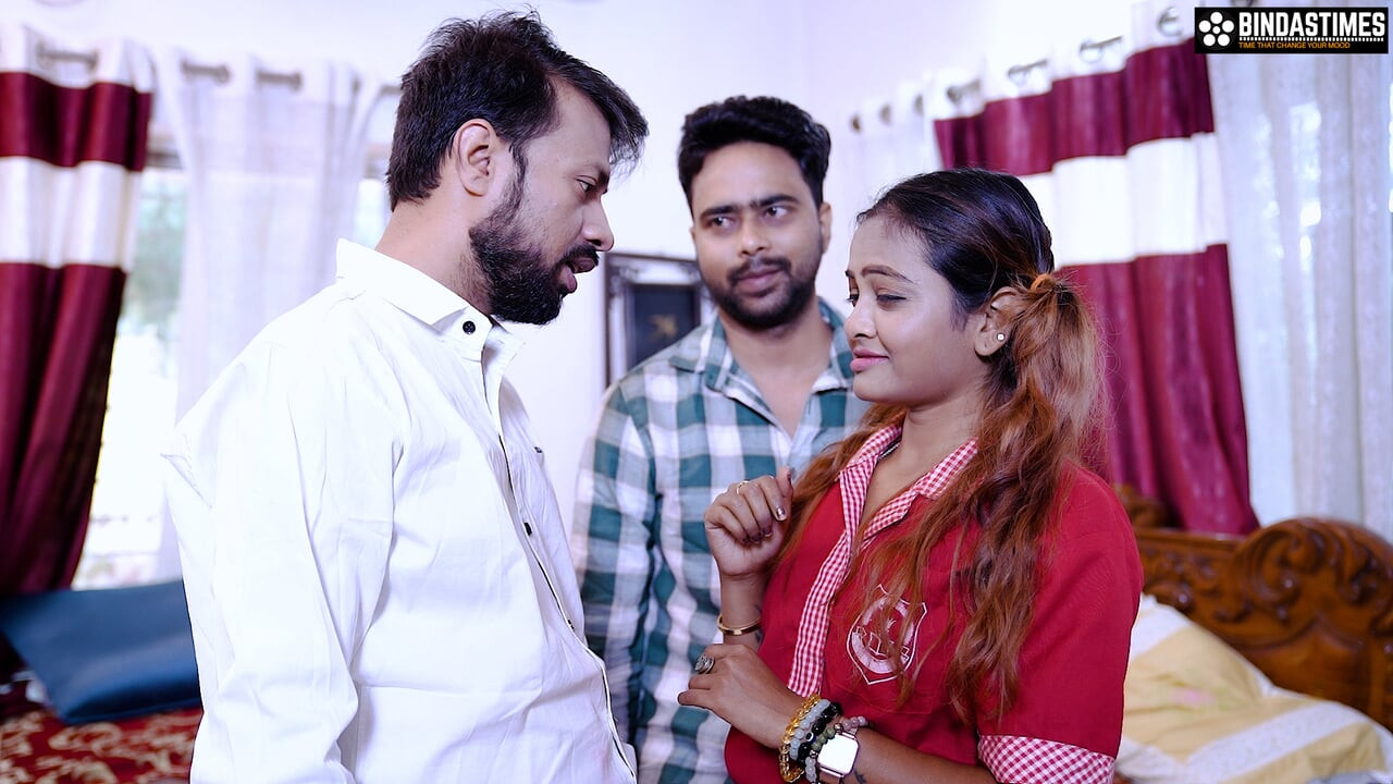 Desi Indian Hot & Sexy School Girl Fucked By Two Male Teacher hardcore Threesome ( Hindi Audio )