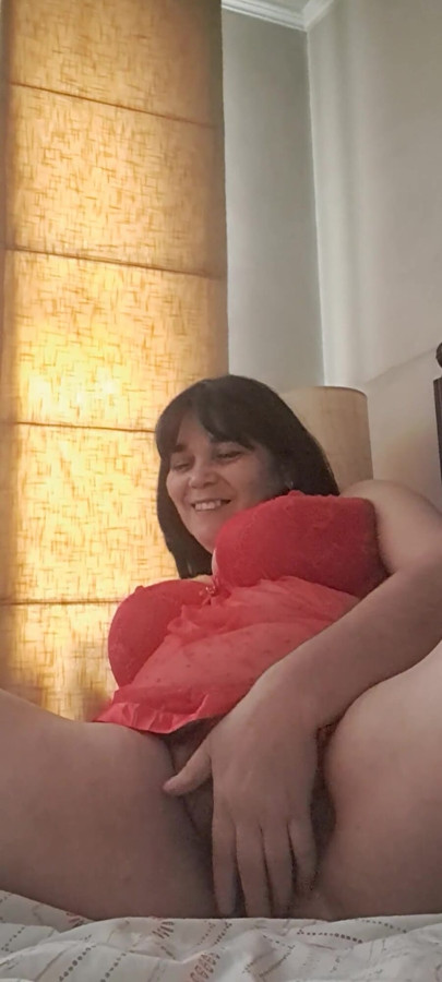 Stepmother in Sexy Red Video Camera