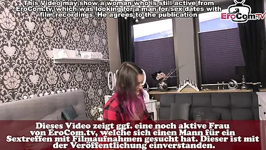 German teen is on a penis and persuades stepbrother