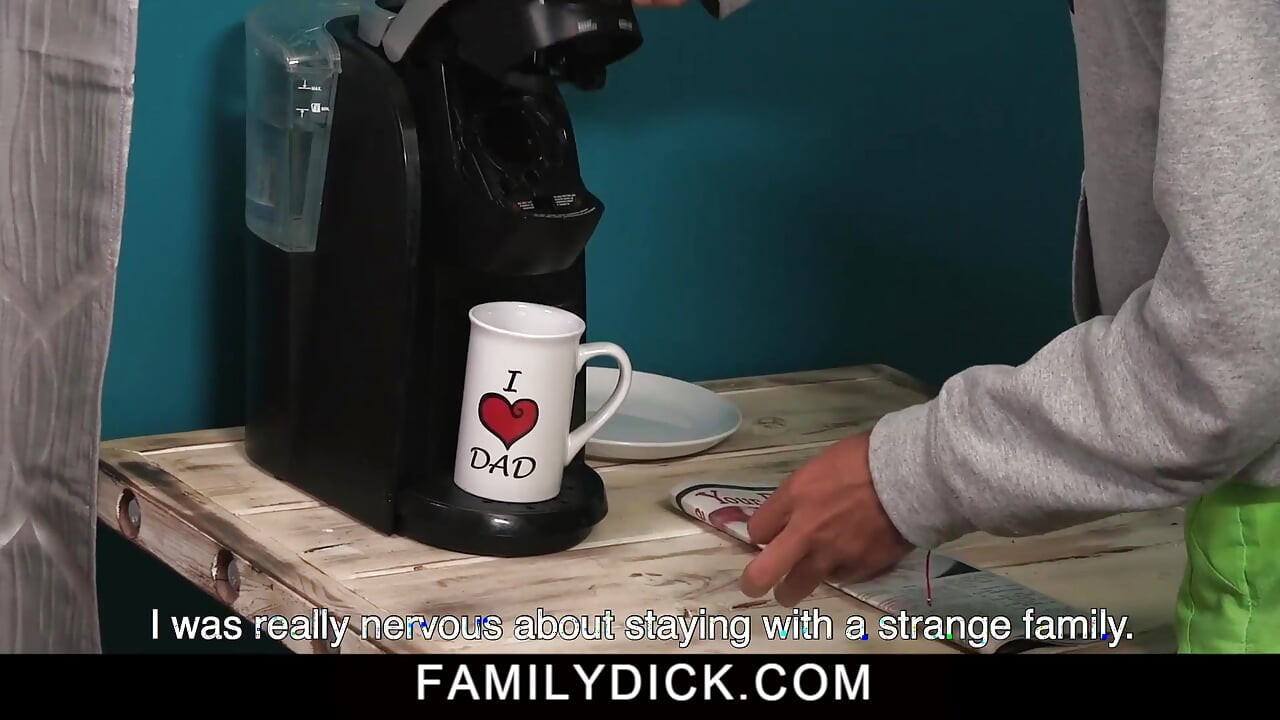 Latin boy serves his ass up to Stepdaddy as a hearty breakfast