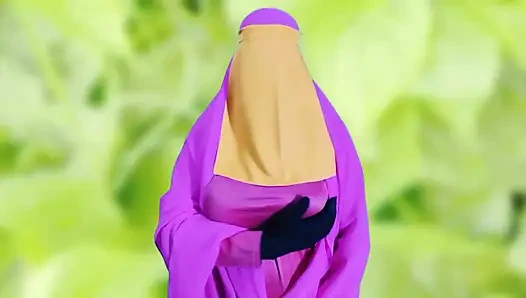 Bangladeshi beautiful woman wearing burqa masturbating sex and dirty talk