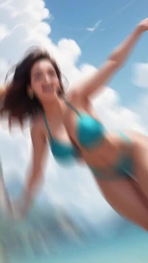 Indian desi Bhabhi's Private World in Motion fantasy- Soft Moments | Clip 1