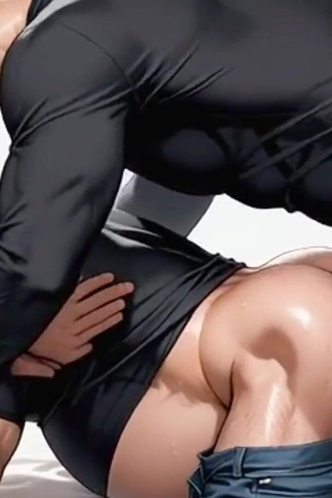Having Sex with My Pot-bellied Stepfather-in-law's Fat Ass at My Fiancée's House. Compilation Hentai 3D Animation