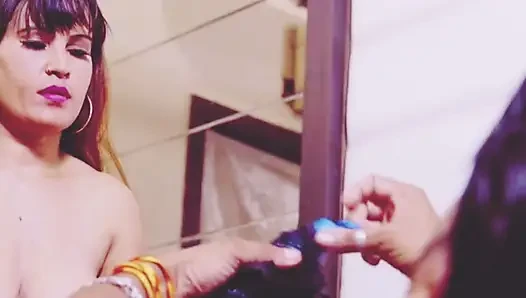 Kalpesh licked Ruxar's and rubbed her boobs