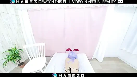Aoi kirishima si cewek jepang dientot habis-habisan sama pacarnya di vr.