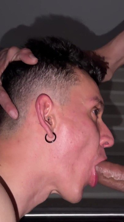 Cocks Stretching One Twink Mouth