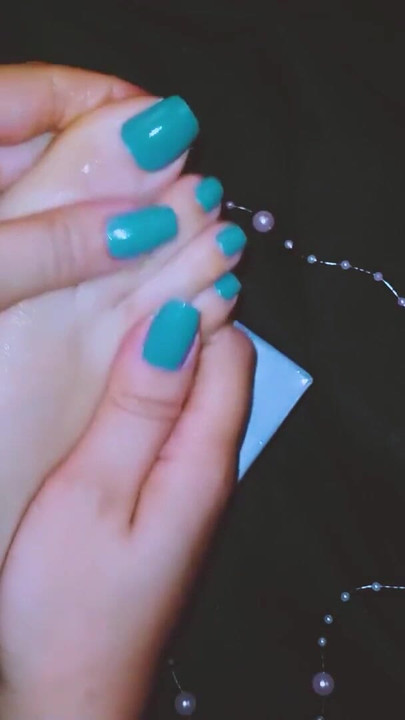 Iconic moment from "Foot Massage Orgasm & Foot Fetish"